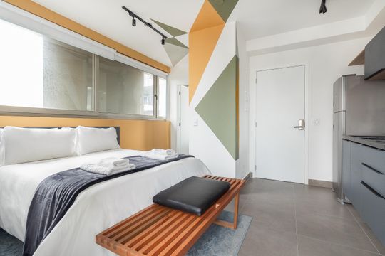 Kitnet/Studio para alugar com 1 quarto, 28m² em Jardins, São Paulo