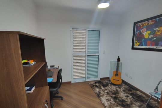 Suíte 2 de apartamento à venda com 2 quartos, 80m² em Vila Marlene, São Bernardo do Campo