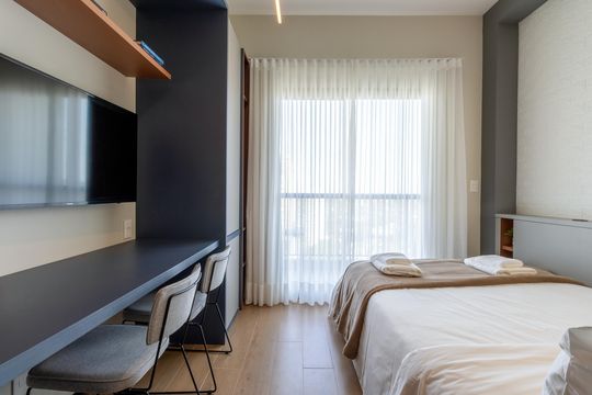 Kitnet/Studio para alugar com 1 quarto, 27m² em Jardim das Acacias, São Paulo
