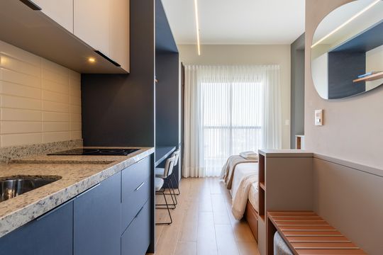 Kitnet/Studio para alugar com 1 quarto, 27m² em Jardim das Acacias, São Paulo