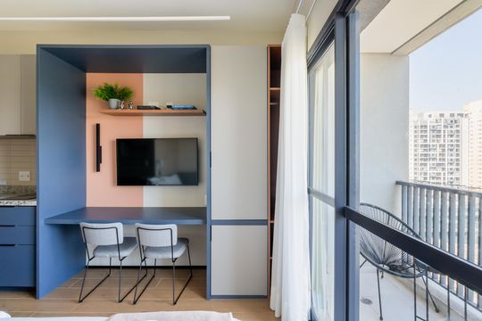 Kitnet/Studio para alugar com 1 quarto, 27m² em Jardim das Acacias, São Paulo