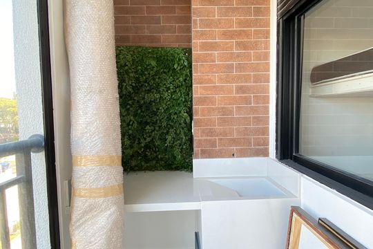 Varanda de apartamento à venda com 2 quartos, 37m² em Rochdale, Osasco