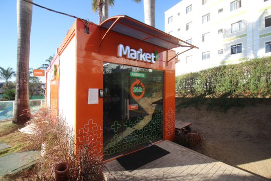 Área comum de apartamento para alugar com 2 quartos, 52m² em Camargos, Belo Horizonte