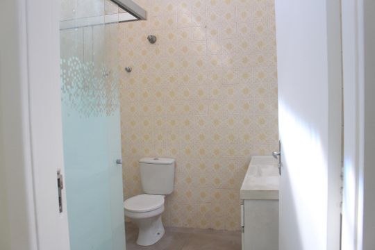 Banheiro 1 de casa para alugar com 2 quartos, 180m² em Santa Paula, São Caetano do Sul