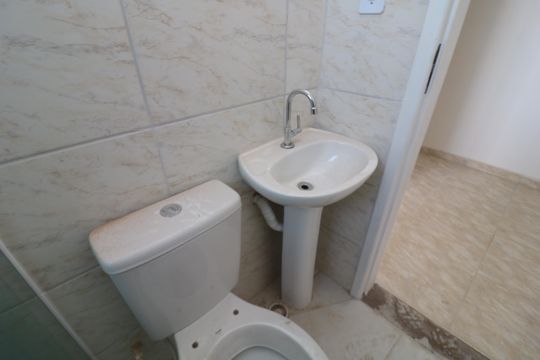 Banheiro de apartamento à venda com 2 quartos, 36m² em Vila Bela, São Paulo