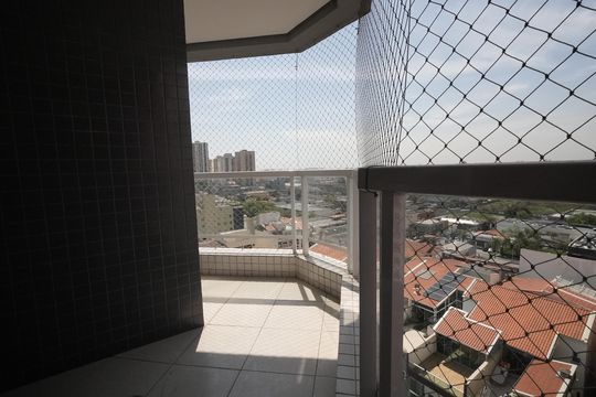 Varanda da Sala de apartamento para alugar com 3 quartos, 96m² em Campestre, Santo André