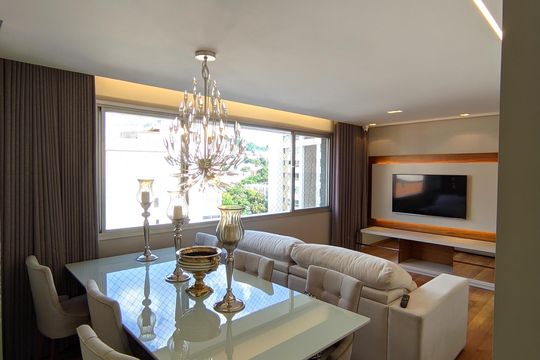 Apartamento à venda com 3 quartos, 120m² em Grajaú, Belo Horizonte
