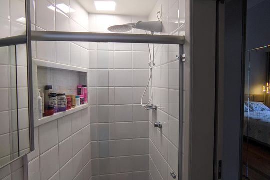 banheiro 2 de apartamento à venda com 3 quartos, 120m² em Grajaú, Belo Horizonte