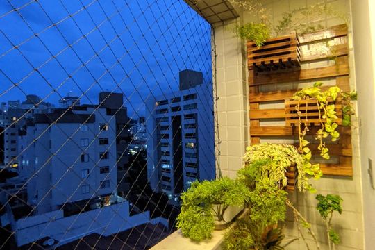 varanda quarto 1 de apartamento à venda com 3 quartos, 120m² em Grajaú, Belo Horizonte