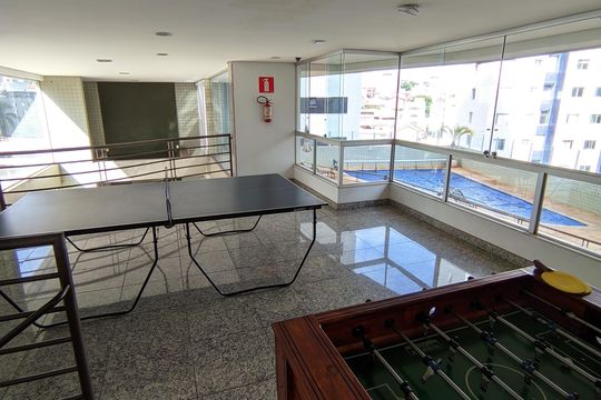 Sala de Jogos de apartamento à venda com 3 quartos, 120m² em Grajaú, Belo Horizonte