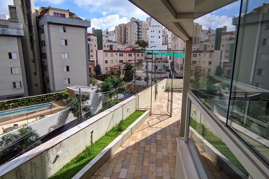 Área comum de apartamento à venda com 3 quartos, 120m² em Grajaú, Belo Horizonte