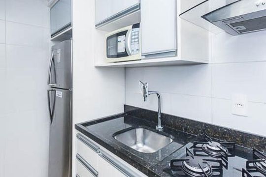 Cozinha de apartamento para alugar com 2 quartos, 66m² em Bom Fim, Porto Alegre