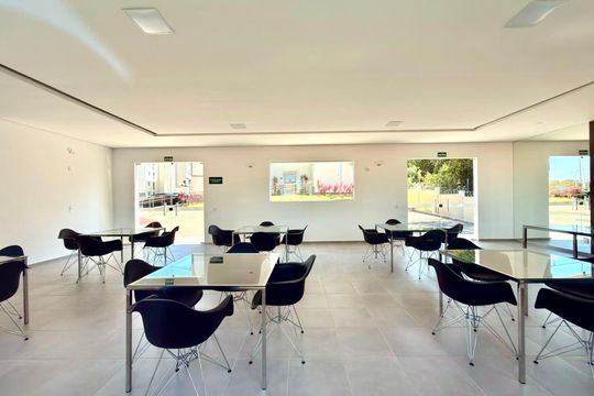 Área comum - Salão de festas de apartamento para alugar com 2 quartos, 45m² em Tres Barras, Contagem