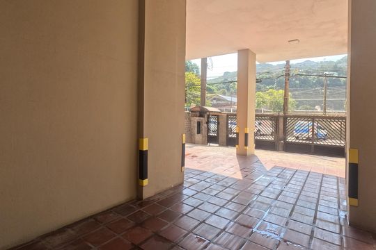 Área Comum - Garagem de apartamento para alugar com 1 quarto, 39m² em José Menino, Santos