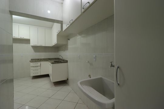 Área de Serviço de apartamento para alugar com 2 quartos, 70m² em Casa Branca, Santo André