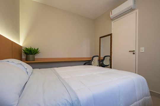 Suíte de apartamento para alugar com 1 quarto, 42m² em Paraíso, São Paulo