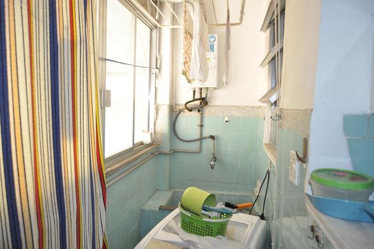 Área de serviço de apartamento à venda com 3 quartos, 65m² em Lins de Vasconcelos, Rio de Janeiro