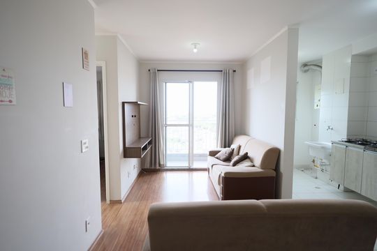 Sala de apartamento para alugar com 2 quartos, 46m² em Padroeira, Osasco