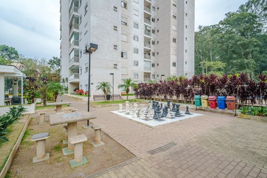 Área comum de apartamento para alugar com 2 quartos, 60m² em Jardim das Vertentes, São Paulo