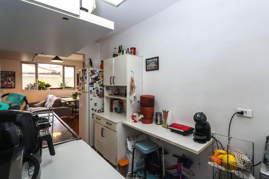 Cozinha e Área de Serviço de apartamento à venda com 2 quartos, 54m² em Mirandópolis, São Paulo