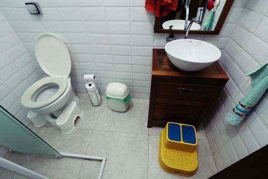 Banheiro de apartamento à venda com 2 quartos, 54m² em Mirandópolis, São Paulo