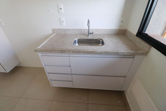Cozinha  de apartamento para alugar com 2 quartos, 63m² em Bonfim Paulista, Ribeirão Preto