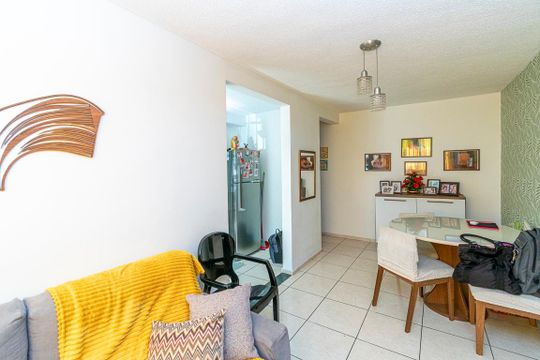 Sala de apartamento à venda com 1 quarto, 40m² em Vigário Geral, Rio de Janeiro