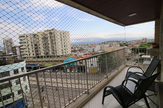 Varanda de apartamento à venda com 2 quartos, 77m² em Penha Circular, Rio de Janeiro