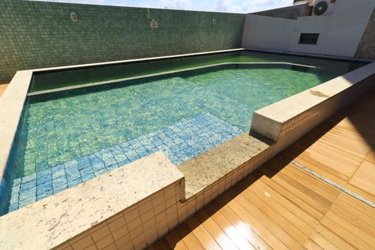 Área comum - Piscina de apartamento para alugar com 3 quartos, 167m² em Piatã, Salvador