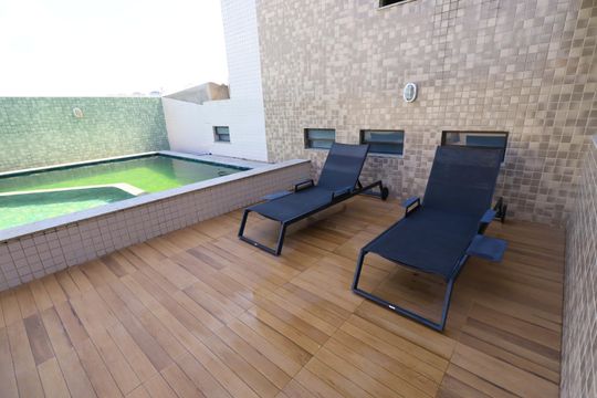 Área comum - Piscina de apartamento para alugar com 3 quartos, 167m² em Piatã, Salvador