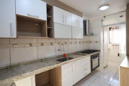 Cozinha e Área de Serviço de apartamento à venda com 3 quartos, 90m² em City Bussocaba, Osasco