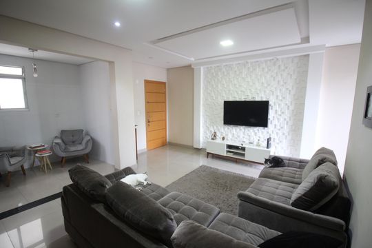 Apartamento à venda com 3 quartos, 121m² em Inconfidentes, Contagem