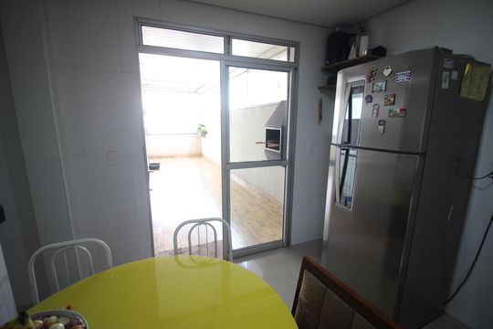 Área de Serviço de apartamento à venda com 3 quartos, 121m² em Inconfidentes, Contagem
