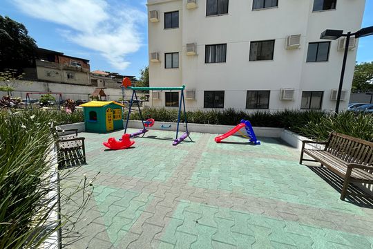 Área comum - Playground de apartamento para alugar com 2 quartos, 56m² em Del Castilho, Rio de Janeiro