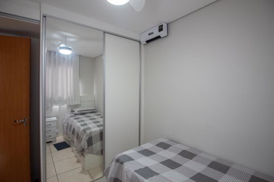 Quarto 1 de apartamento à venda com 2 quartos, 49m² em Castelo, Belo Horizonte