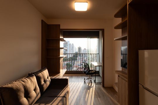 Apartamento para alugar com 1 quarto, 31m² em Pompeia, São Paulo