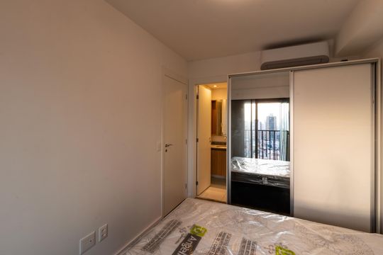 Suíte de apartamento para alugar com 1 quarto, 31m² em Pompeia, São Paulo