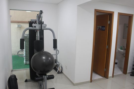 Área comum - Academia de apartamento à venda com 2 quartos, 65m² em Santa Maria, São Caetano do Sul