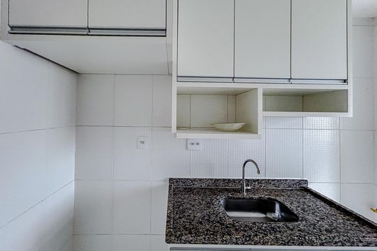 Cozinha de apartamento para alugar com 2 quartos, 46m² em Tatuapé, São Paulo