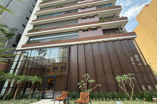 Fachada de apartamento à venda com 3 quartos, 166m² em Pinheiros, São Paulo