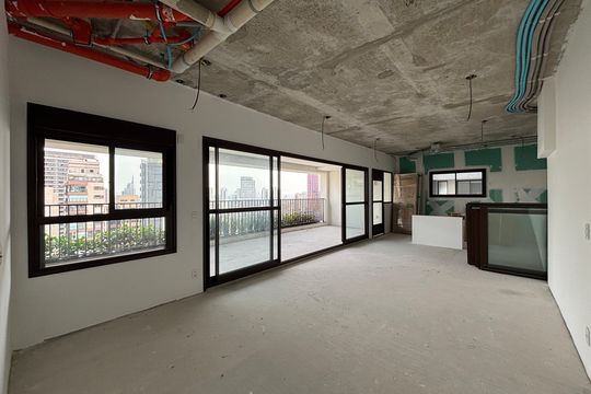 Sala de apartamento à venda com 3 quartos, 166m² em Pinheiros, São Paulo