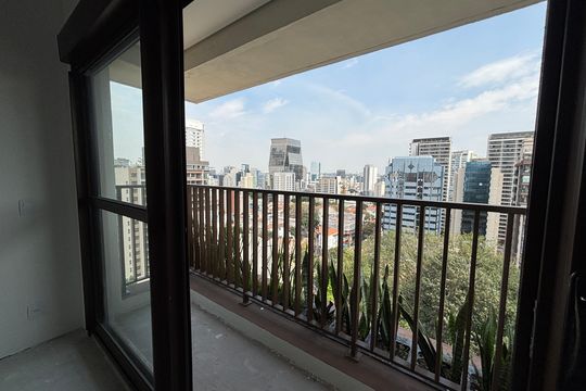 Vista  de apartamento à venda com 3 quartos, 166m² em Pinheiros, São Paulo