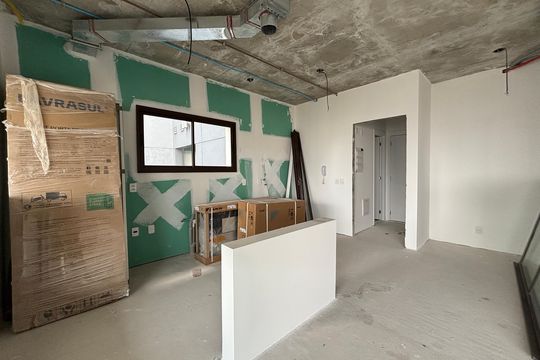 Cozinha de apartamento à venda com 3 quartos, 166m² em Pinheiros, São Paulo