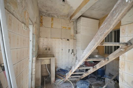 Área de Serviço de casa à venda com 1 quarto, 300m² em Jardim Santo Alberto, Santo André