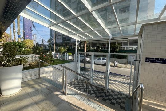 Área comum de apartamento para alugar com 2 quartos, 75m² em Itararé, São Vicente