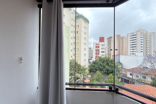 Sala Sacada de apartamento para alugar com 1 quarto, 44m² em Vl Q Lima, São Bernardo do Campo