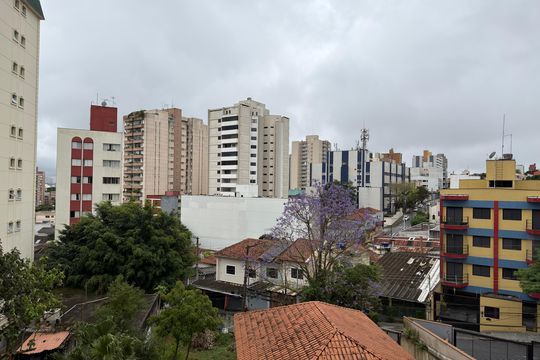 Quarto Vista de apartamento para alugar com 1 quarto, 44m² em Vl Q Lima, São Bernardo do Campo