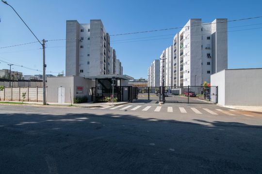 Fachada do Condomínio de apartamento à venda com 2 quartos, 50m² em Jardim de Mônaco, Hortolândia