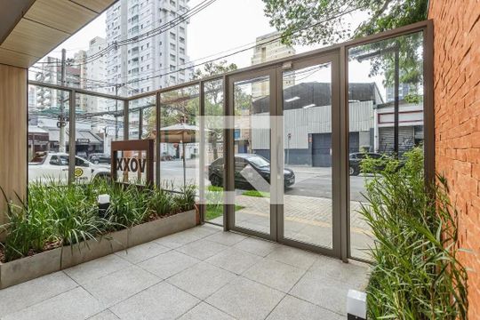 Área comum de kitnet/studio para alugar com 1 quarto, 24m² em Vila Olímpia, São Paulo