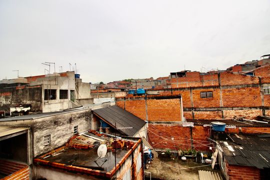 Vista da sala de casa para alugar com 2 quartos, 80m² em Vila Lourdes, Ferraz de Vasconcelos